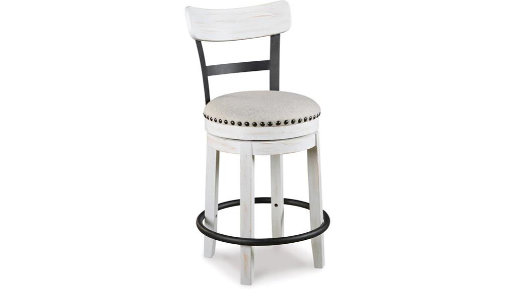 modern ashley valebeck barstool
