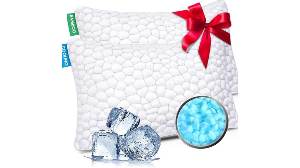modern cooling memory pillows