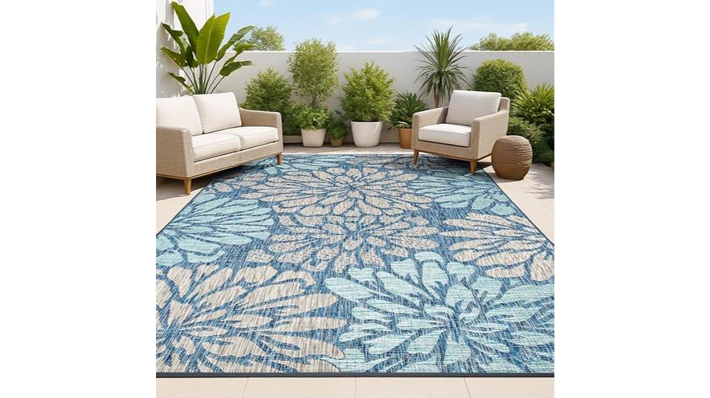 modern textured indoor rug