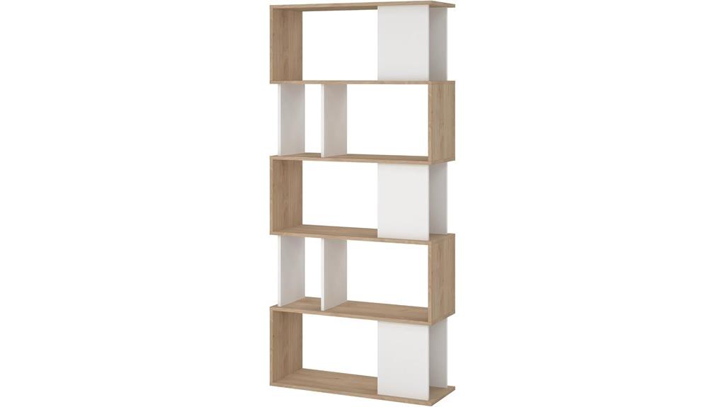 modern tvilum maze bookcase