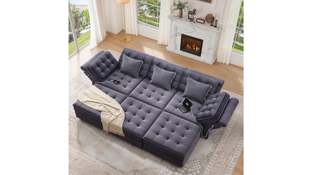 modular storage sofa