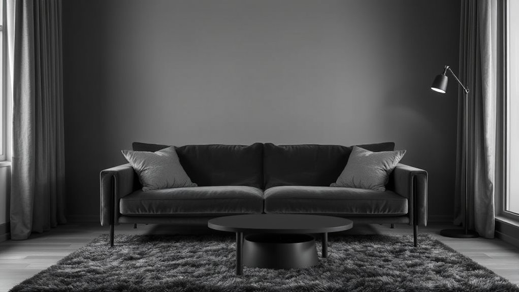 monochromatic color and texture