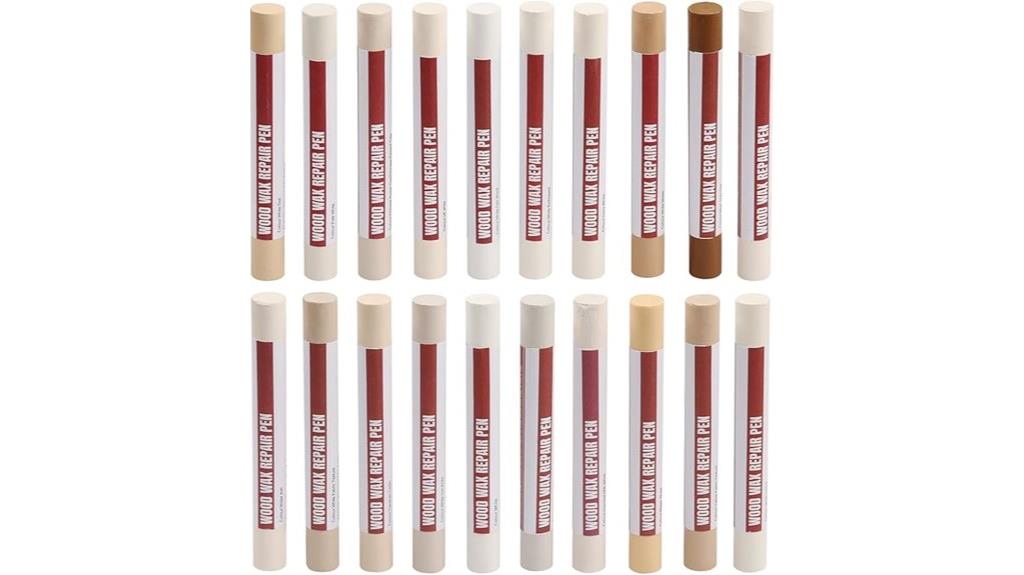 multicolor wood filler sticks