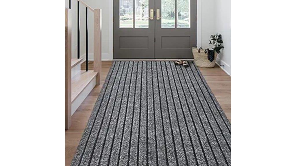 non slip waterproof hallway rug