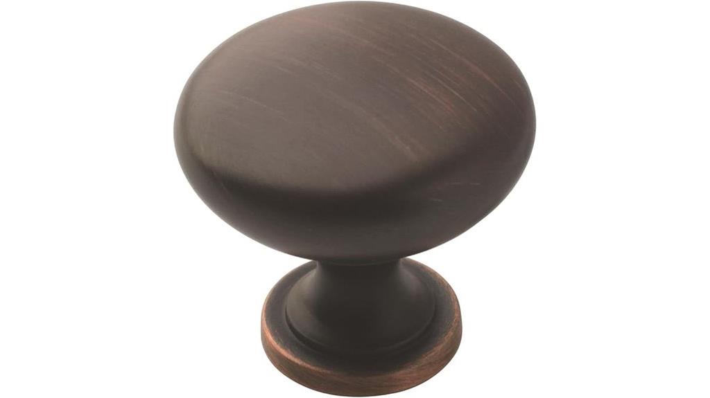 oil rubbed bronze knob