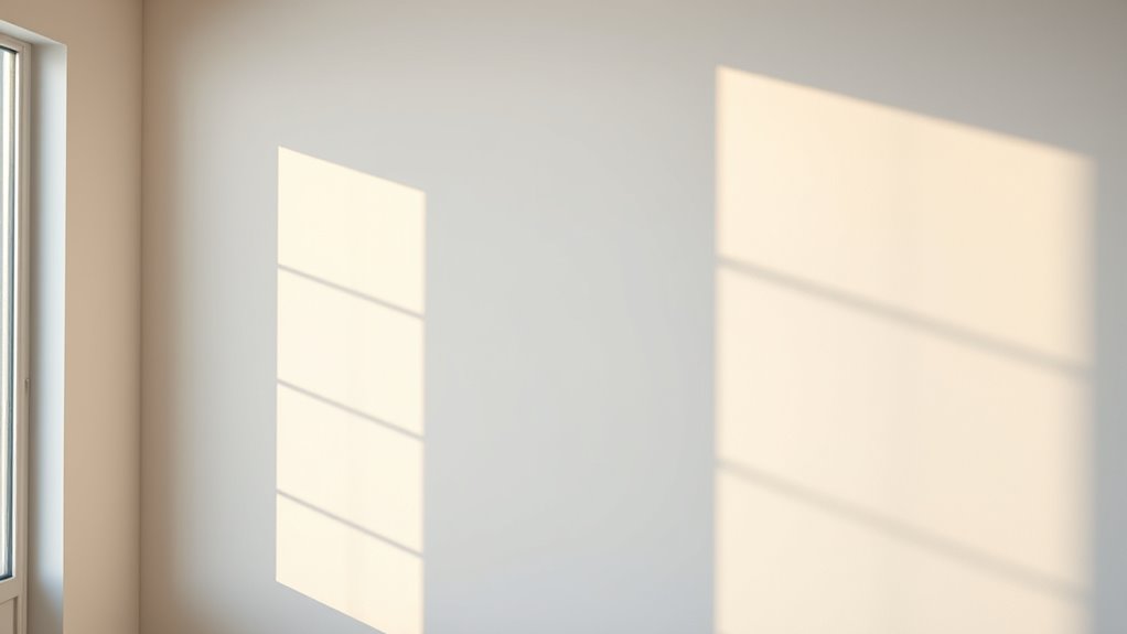 optimal white paint under lighting