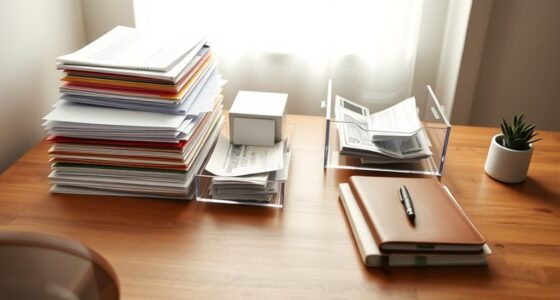 organize mail and documents