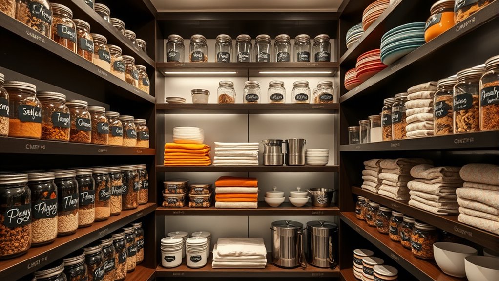 organize pantry like chef