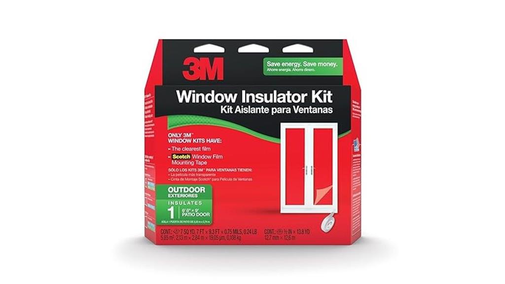outdoor door insulation kit