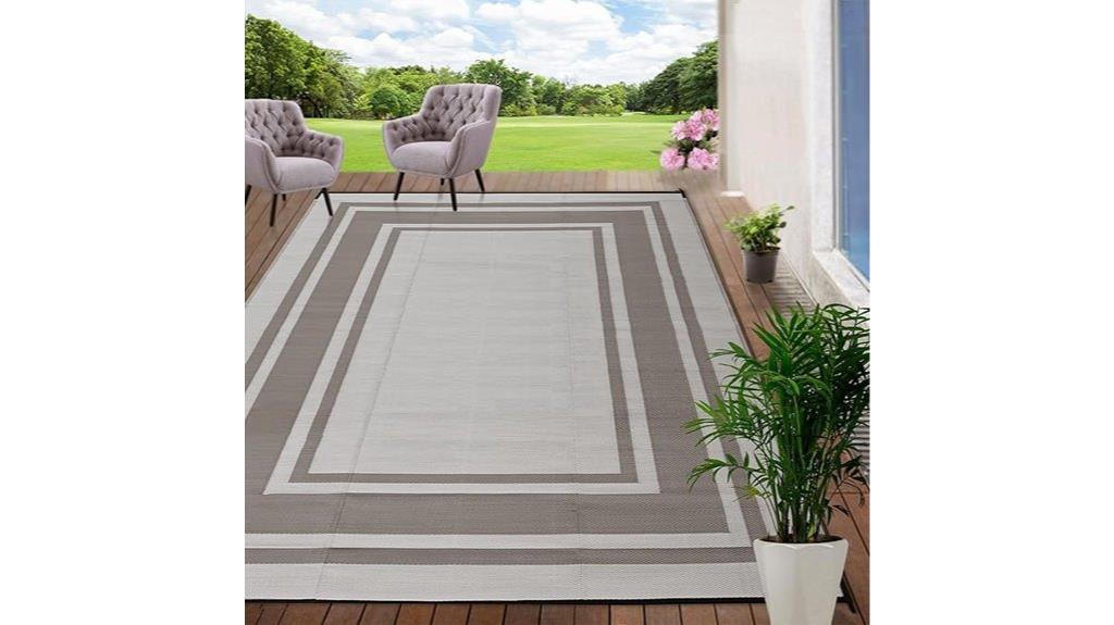 outdoor waterproof patio rug