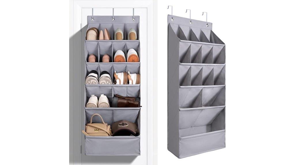 over the door shoe storage