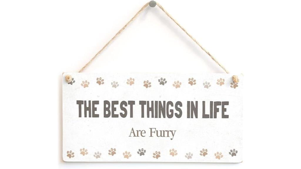 pet sign home decor