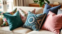 pillow color coordination tips