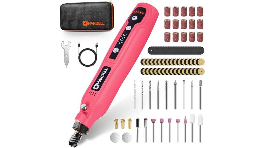 portable rotary tool set