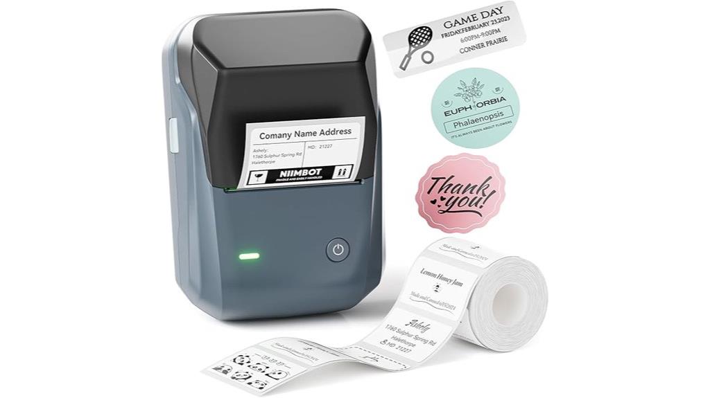 portable thermal label printer