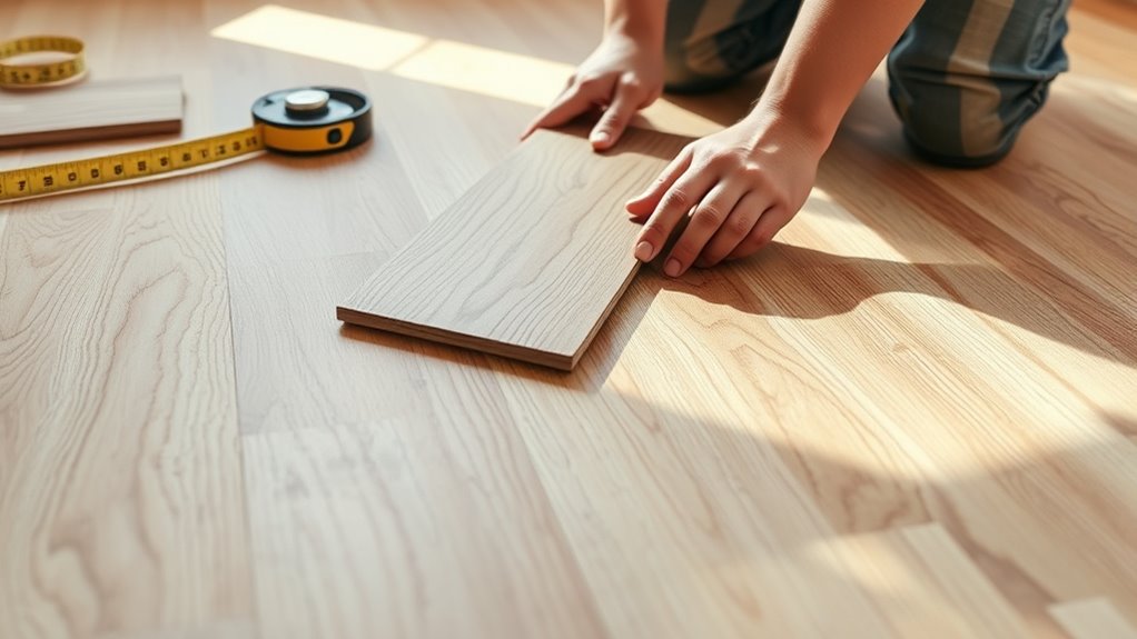 proper underlay and seam alignment