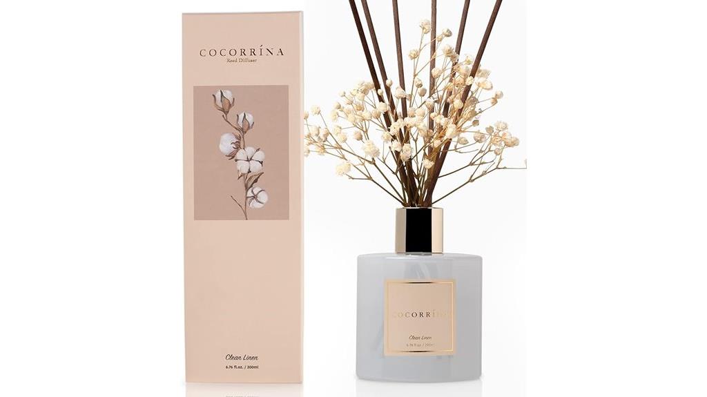 reed diffuser with sticks