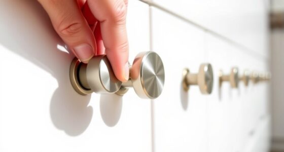 replace cabinet hardware easily