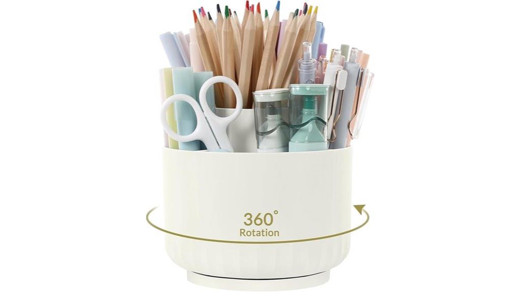 rotating 5 slot organizer