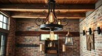rustic farmhouse lighting options