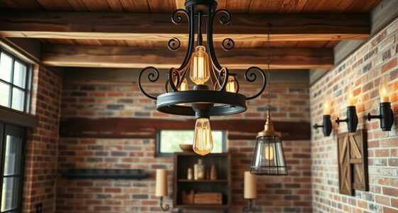 rustic farmhouse lighting options
