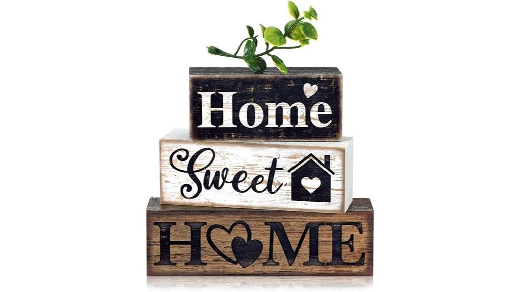 rustic farmhouse wooden accents