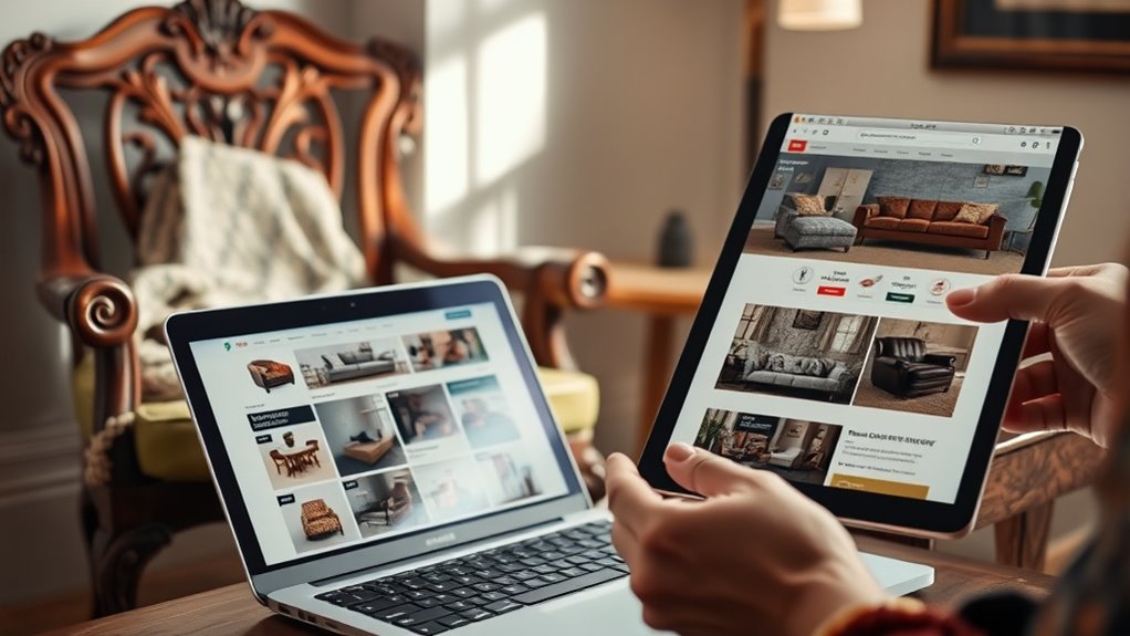 safe used furniture shopping