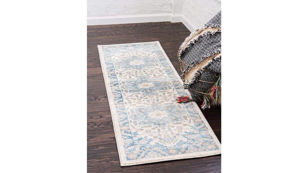 salzburg beige blue rug