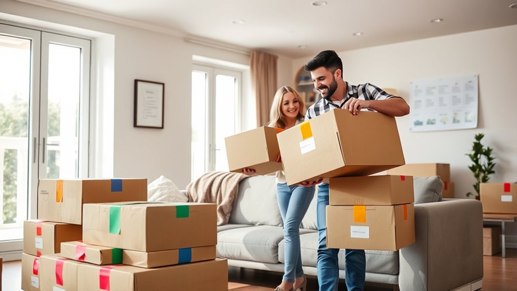 simplified moving organization checklist