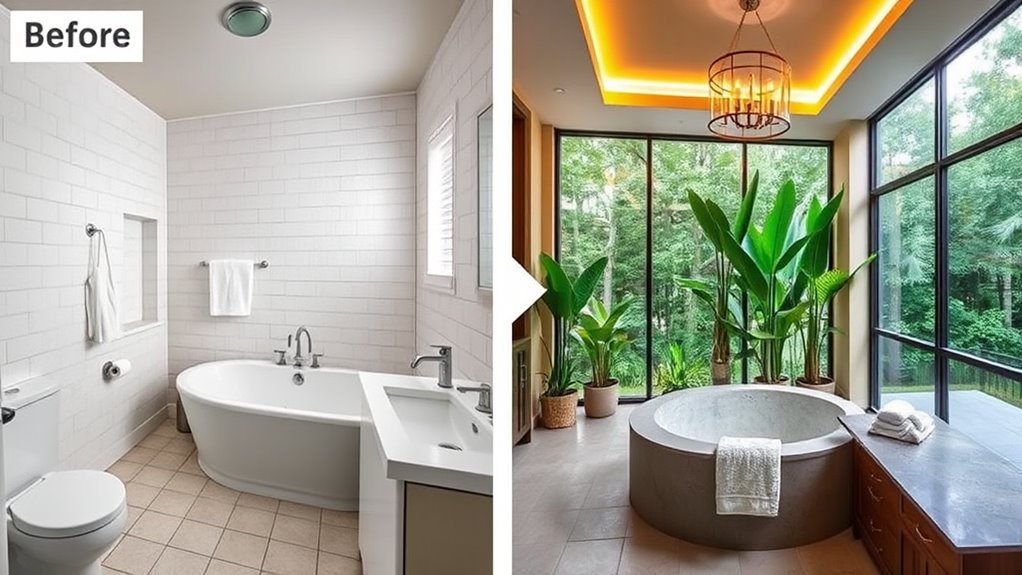 spa like bathroom upgrades