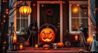 spooky sparkling halloween decor