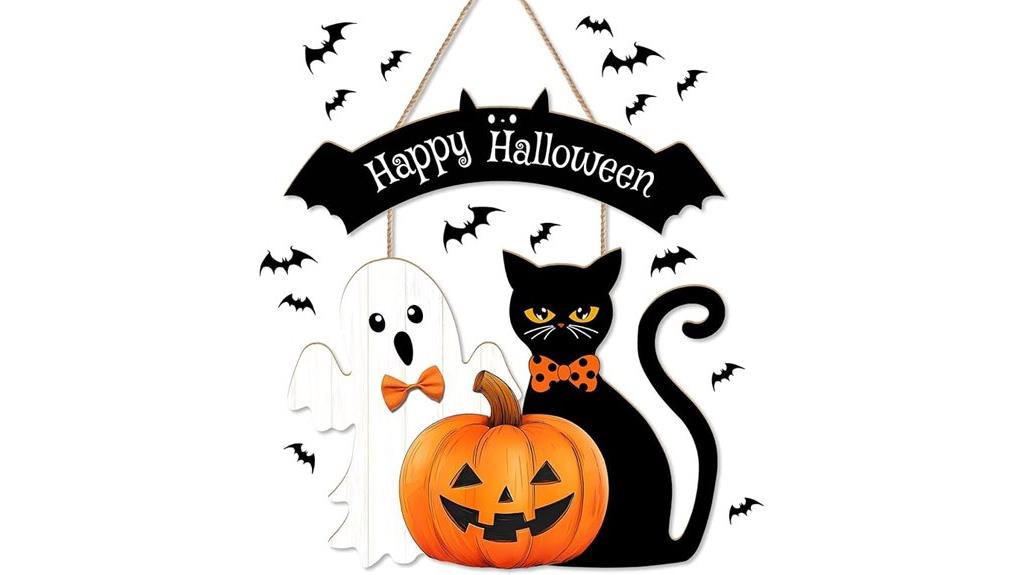 spooky wooden home decor