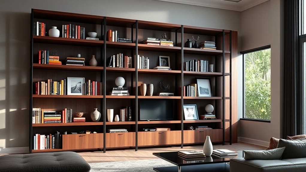 stylish functional bookshelf designs
