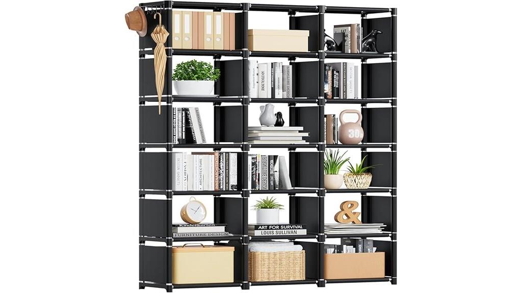 stylish multi compartment storage