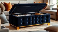 stylish storage ottomans