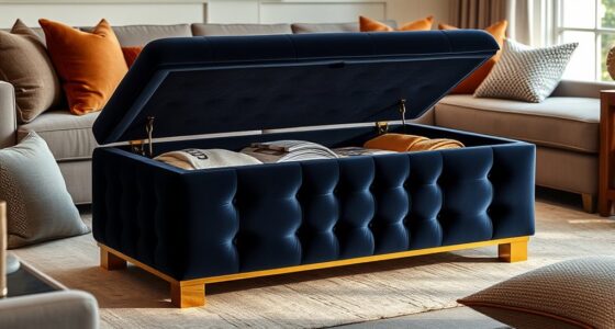 stylish storage ottomans