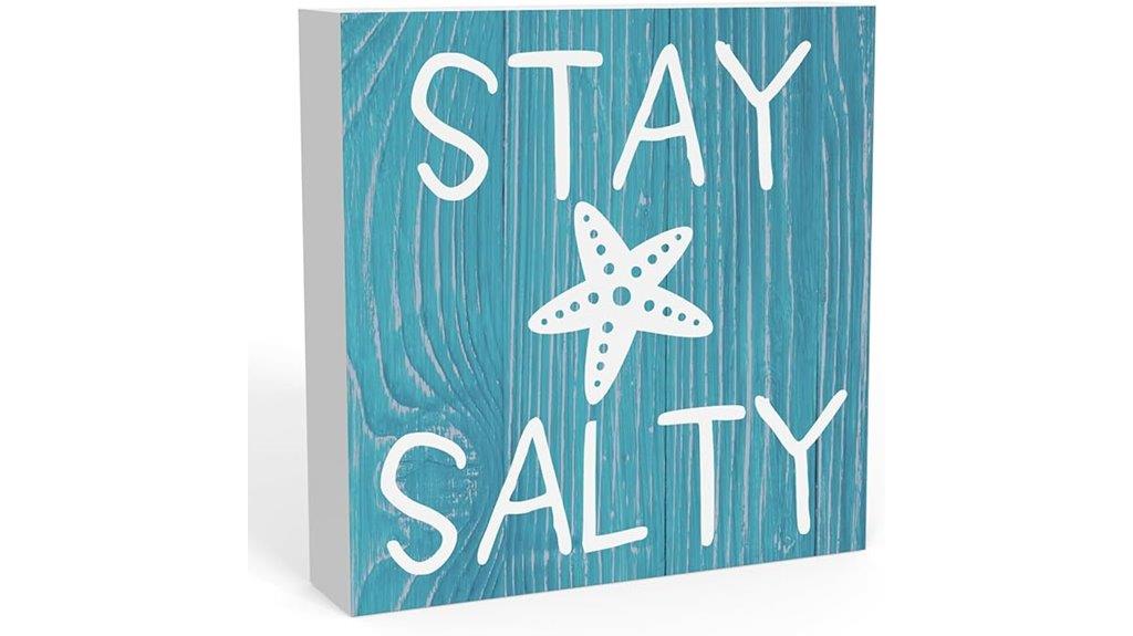 summer beach decor sign