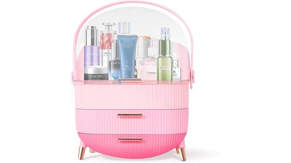 teen girl makeup storage