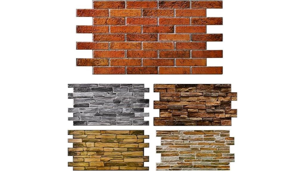 ten piece 3d wall panels