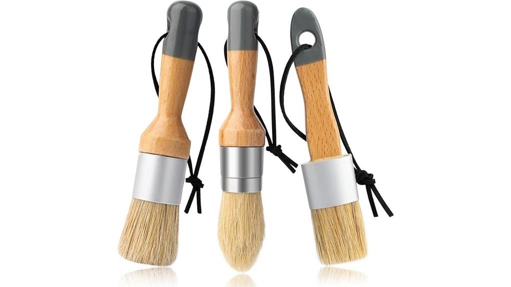 three piece brush set