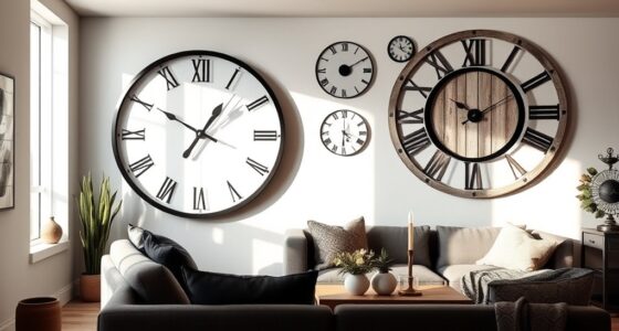 top oversized clocks 2025