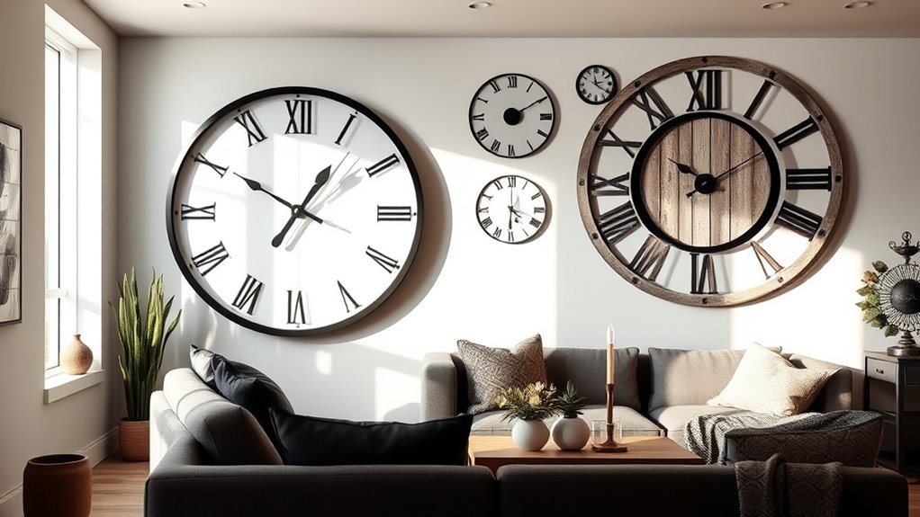top oversized clocks 2025