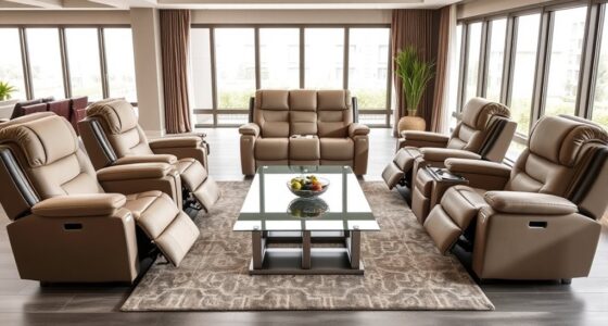 top reclining sofa sets