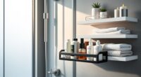 top shower storage solutions