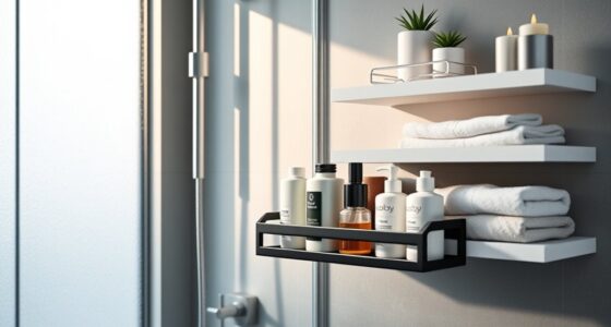 top shower storage solutions
