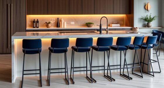 top stylish kitchen bar stools