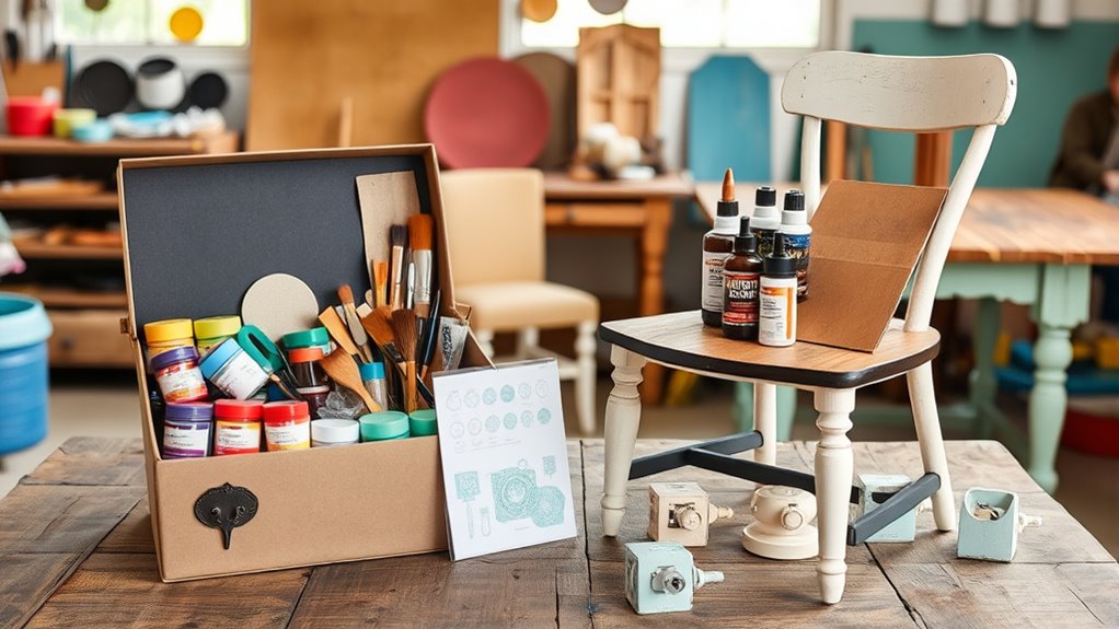 top two furniture upcycling kits