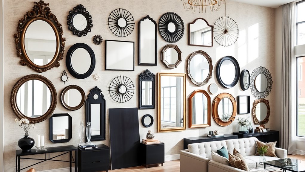 top wall mirror selections