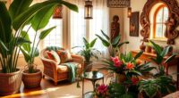 tropical jungle home decor