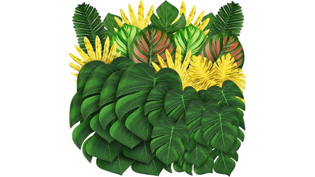 tropical jungle party decorations
